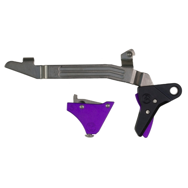 Picture of Timney Triggers Alpha Competition Trigger - Anodized Finish - Purple - Fits Gen 5 - G17 - G19 - G34 ALPHA GLOCK 5 - PURPLE