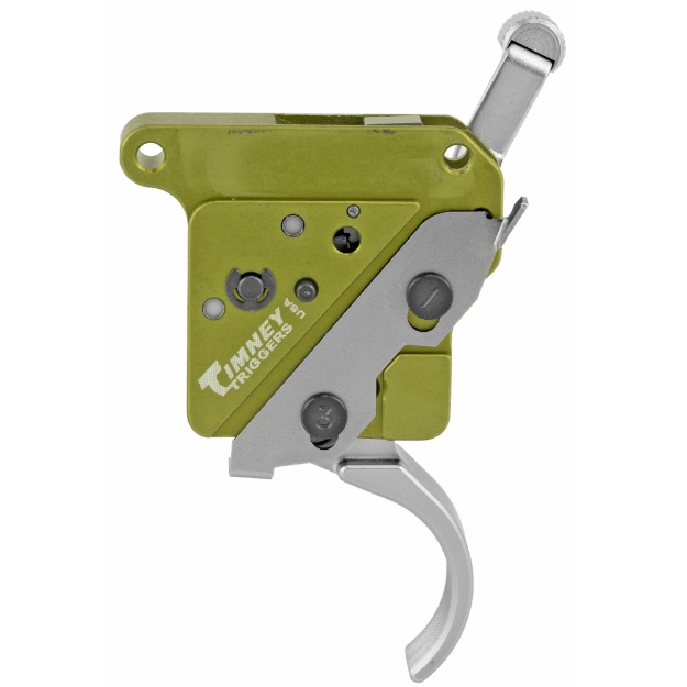 Picture of Timney Triggers Trigger - 2-4LBS Pull Weight - Fits Remington 700 With Safety - Adjustable - Nickel Finish 512-V2