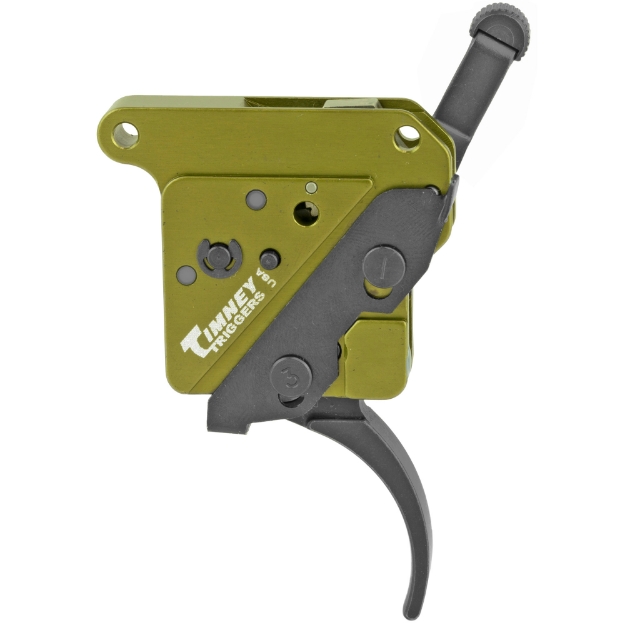 Picture of Timney Triggers Trigger - 2-4LBS Pull Weight - Fits Remington 700 With Safety - Adjustable - Thin Profile - Black Finish 510-V2THIN