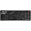 Picture of TekMat AK-47 Rifle Mat - 12"x36" - Black - Includes Small Microfiber TekTowel - Packed In Tube TEK-R36-AK47