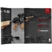 Picture of TekMat Door Mat - Weapons Platform - AR-15 - 25"x42" - Black TEK-42-AR15-WPD