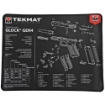 Picture of TekMat Glock Gen 4 Ultra Premium Gun Cleaning Mat - 15"x20" - 15"X20" - Includes Small Microfiber TekTowel TEK-R20-GLOCK-G4