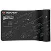 Picture of TekMat Mossberg Shotgun Mat - 12"x36" - Black - Includes Small Microfiber TekTowel - Packed In Tube TEK-R36-MOSSBERG