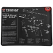 Picture of TekMat S&W M&P SHIELD Ultra Premium Gun Cleaning Mat - 15"x20" - Includes Small Microfiber TekTowel - Packed In Tube TEK-R20-SW-MP-SHIELD