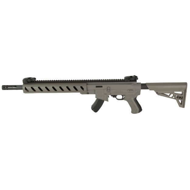 Picture of Ruger 10/22 - Tactical - TALO - Semi-automatic Rifle - 22 LR - 16.12" Barrel - 1:16 Twist - Matte Finish - Gray - ATI AR-22 Collapsible Stock - Rapid Deploy Iron Sights - 15 Rounds - 1 Magazine - Right Hand 31181