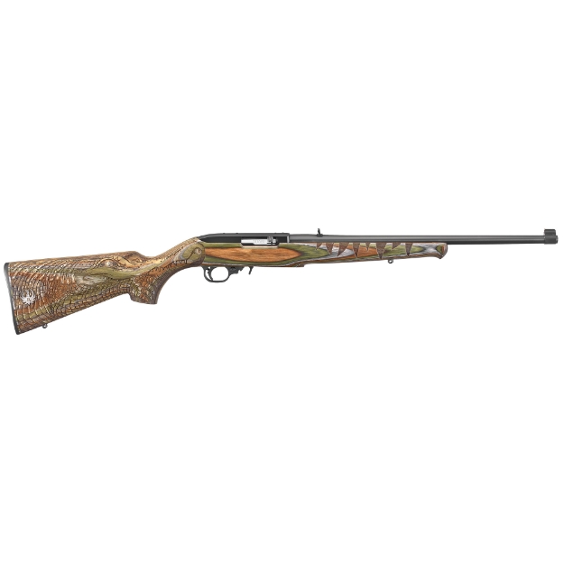 Picture of Ruger 10/22 - TALO - Semi-automatic - Rifle - 22 LR - 18.5" Barrel - Green - Wood Stock - Right Hand - 1:16 - 10Rd 21179