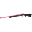 Picture of Ruger 10/22 Carbine - Semi-Automatic Rifle - 22 LR - 18.5" Barrel - Pink Cerakote Receiver and Barrel - Alloy Steel - Black Synthetic Stock - Adjustable Rear and Gold Bead Front Sight - 10 Round 01151