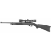 Picture of Ruger 10/22 Carbine - Semi-automatic Rifle - 22 LR - 18.5" Barrel - Satin Black Finish - Alloy Steel Receiver - Black Synthetic Stock - With Viridian EON 3-9x40 Scope and Ruger Case - 10Rd Rotary Magazine 31143