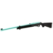 Picture of Ruger 10/22 Carbine - Semi-Automatic Rifle - 22 LR - 18.5" Barrel - Robin's Egg Blue Cerakote Receiver and Barrel - Alloy Steel - Black Synthetic Stock - Adjustable Rear and Gold Bead Front Sight - 10 Round 01151