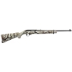 Picture of Ruger 10/22 Carbine - Semi-Automatic Rifle - 22 LR - 18.5" Threaded Barrel - Satin Black Finish - Alloy Steel - Go Wild Camo Rock Star Synthetic Stock - Adjustable Rear and Gold Bead Front Sight - 10Rd - Includes 40" Soft carry case 31113