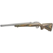 Picture of Ruger 77/17 - Bolt Action - 17 Hornet - 18.5" - Stainless Threaded Barrel - Green Mountain Laminate Stock - Right Hand - Scope Rings Included - 6Rd 07220