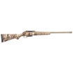 Picture of Ruger American Bolt-Action - 7MM08 - 22" Threaded Barrel w/Muzzle Brake - Cerakote Bronze Finish - Go Wild Camo Synthetic Stock - Scope Base - 3Rd - BLEM (Damaged Box) 26923