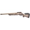 Picture of Ruger American Rimfire Standard - Bolt Action Rifle - 22 WMR - 18" Cold Hammer Forged Barrel - Threaded - 1:14 Twist - Camo Synthetic Stock - Bronze Cerakote Finish - Right Hand - 1 Mag - 9Rd - Factory Installed Scope Rail - Weighs 5.9lbs 08373