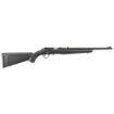 Picture of Ruger American Rimfire Standard - Bolt-Action Rifle - 22 LR - 18" Threaded Barrel - 1/2" x 28 Thread Pitch - Satin Blued Finish - Alloy Steel - Black Composite Stock - Adjustable Rear & Fiber Optic Front Sight - 10Rd 08305