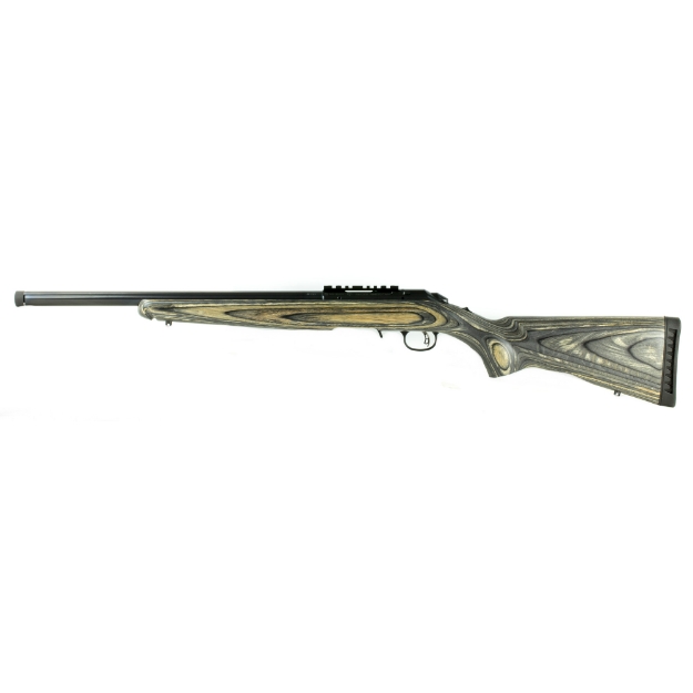 Picture of Ruger American Rimfire Target - Bolt Action - 22WMR - 18" Threaded Barrel - 1:14" Right Hand Twist - Bull Barrel - Satin Blued Finish - Alloy Steel - Black Laminate Stock - Flush Mounted Rotary Magazine - 9 Rounds 08349