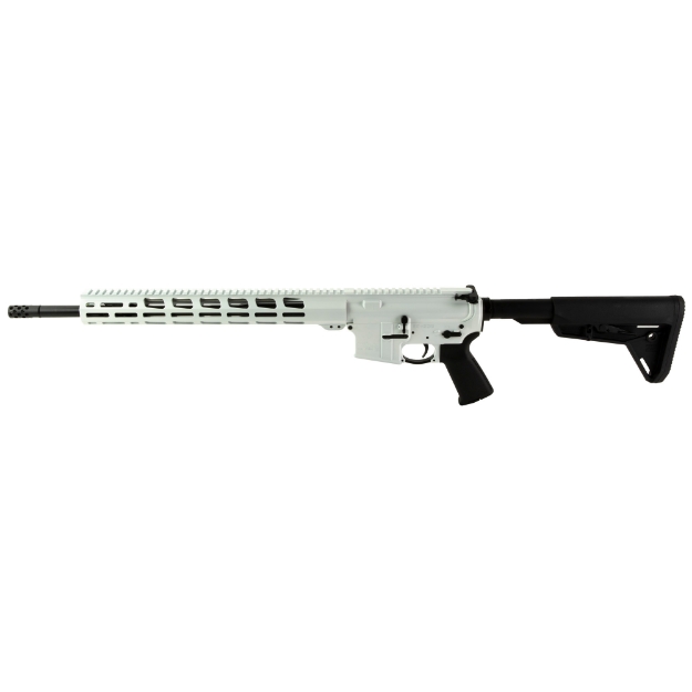 Picture of Ruger AR-556 - Multi-Purpose Rifle - TALO - Semi-automatic Rifle - 223 Remington/5.56NATO - 18" Barrel - Cerakote Finish - Stormtrooper White - Rifle Length Gas System - MOE SL Collapsible Stock - Magpul MOE Grip - 15" Free Floated M-LOK Aluminum Handguard - 30 Rounds - 1 Magazine 8550