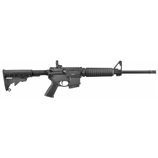 Picture of Ruger AR-556 - Semi-automatic - 223 Remington - 556NATO - 16.1" Barrel - Type III Hard Coat Anodized Finish - 6 Position Collapsible Stock - 1-10Rd Magazine - Adjustable Rear Sight 08511