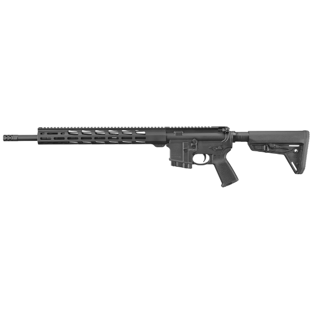 Picture of Ruger AR-556 MPR - Semi-automatic - AR - 223 Remington/556NATO - 18" Cold Hammer Forged Barrel - 1:8 Twist - Black - Adjustable Stock - 1 Mag - 10Rd - MLOK Handguard - Weighs 6.8lbs - BLEM (Damaged Case) 08535