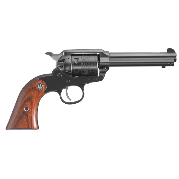 Picture of Ruger Bearcat - Single Action - Revolver - 22LR - 4.2" Barrel - Alloy Steel - Blued Finish - Hardwood Grips - Blade Front and Integral Rear Sights - 6 Rounds 00912