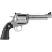 Picture of Ruger Blackhawk - Convertible - Single Action - Revolver - 45 Long Colt/45 ACP - 5.5" Barrel - Stainless Steel - Silver - Wood Grips - Ramp Front and Adjustable Rear Sights - 6 Rounds 00472