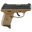 Picture of Ruger EC9s - Striker Fired - Semi-automatic - Polymer Frame Pistol - Compact - 9MM - 3.1" Barrel - Black Oxide Finish - Flat Dark Earth - Integral Fixed Sights - Thumb Safety - 7 Rounds - 1 Magazine 03297