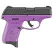 Picture of Ruger EC9s - TALO Edition - Striker Fired - Semi-automatic - Polymer Frame Pistol - Compact - 9MM - 3.1" Barrel - Cerakote Finish - Purple - Integral Fixed Sights - 7 Rounds - 1 Magazine 03287