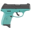 Picture of Ruger EC9s - TALO Edition - Striker Fired - Semi-automatic - Polymer Frame Pistol - Compact - 9MM - 3.1" Barrel - Cerakote Finish - Turquoise - Integral Fixed Sights - 7 Rounds - 1 Magazine 03285