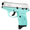 Picture of Ruger EC9s - TALO Edition - Striker Fired - Semi-automatic - Polymer Frame Pistol - Compact - 9MM - 3.1" Barrel - Cerakote Finish - Turquoise Frame - Satin Slide - Integral Fixed Sights - 7 Rounds - 1 Magazine 3286