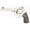 Picture of Ruger GP100 - Double Action - Revolver - 22LR - 5.5" Barrel - Stainless Steel - Satin Finish - Silver - Rubber Grips with Wood Inlay - Fiber Optic Front and Adjustable Rear Sights - 10 Rounds 01757