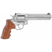 Picture of Ruger GP100 - TALO Edition - Double Action - Revolver - 357 Magnum - 6" Barrel - Steel - Satin Finish - Silver - Hogue Walnut Grip - Ramp Front and Adjustable Rear Sights - 6 Rounds 01759