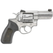 Picture of Ruger GP100 - Wiley Clapp II - TALO Edition - Double Action - Revolver - 357 Magnum - 3" Barrel - Stainless Steel - Silver - Rubber Grips with Wood Inlay - Tritium Yellow Mega Dot Night Fision Front Sight w/ Low Mount Novak Rear Sight - 7 Rounds 01789