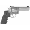 Picture of Ruger GP100 Standard - Double Action - Revolver - 357 Magnum - 4.2" Barrel - Stainless Steel - Satin Finish - Silver - Hogue Monogrip - Ramp Front and Adjustable Rear Sights - 6 Rounds - BLEM (Missing Front Sight) 01705