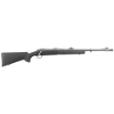 Picture of Ruger Hawkeye Alaskan - Bolt-Action Rifle - 300 Winchester Magnum - 20" Cold Hammer Forged Barrel - Hawkeye Matte Black Finish - Stainless Steel - Hogue OverMolded Stock - Adjustable Rear & Bead Front Sight - 3Rd - Includes Scope Rings - Muzzle Brake 57102