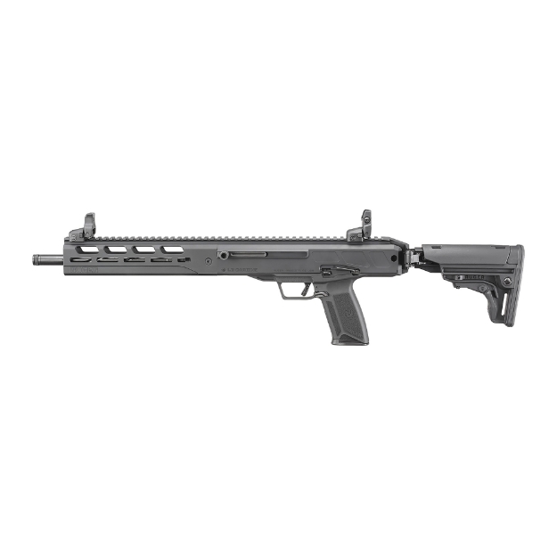 Picture of Ruger LC Carbine - Semi-automatic Rifle - 5.7X28MM - 16.25" Fluted Barrel - Threaded - 1/2x28 Threads - Black Anodized Finish - Side Folding Collapsible Stock - 1 Magazine - 10 Rounds - MLOK Handguard - Weighs 5.9lbs 19302