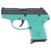 Picture of Ruger LCP - TALO Edition - Double Action Only - Semi-automatic - Polymer Frame Pistol - Sub-Compact - 380 ACP - 2.75" Barrel - Black Oxide Slide Finish - Turquoise Frame - Integral Fixed Sights - 6 Rounds - 1 Magazine 03746