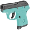 Picture of Ruger LCP - TALO Edition - Double Action Only - Semi-automatic - Polymer Frame Pistol - Sub-Compact - 380 ACP - 2.75" Barrel - Black Oxide Slide Finish - Turquoise Frame - Integral Fixed Sights - 6 Rounds - 1 Magazine 03746