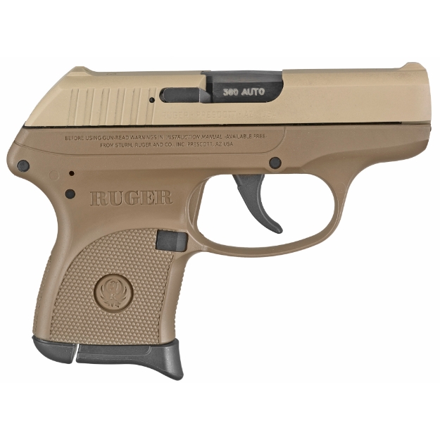 Picture of Ruger LCP - TALO Edition - Double Action Only - Semi-automatic - Polymer Frame Pistol - Sub-Compact - 380 ACP - 2.75" Barrel - Cerakote Finish - Flat Dark Earth and Sage - Integral Fixed Sights - 6 Rounds - 1 Magazine 03742