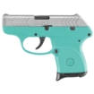 Picture of Ruger LCP - TALO Edition - Double Action Only - Semi-automatic - Polymer Frame Pistol - Sub-Compact - 380 ACP - 2.75" Barrel - Nickel Finish - Turquoise - Integral Fixed Sights - 6 Rounds - 1 Magazine 03745