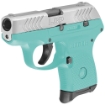 Picture of Ruger LCP - TALO Edition - Double Action Only - Semi-automatic - Polymer Frame Pistol - Sub-Compact - 380 ACP - 2.75" Barrel - Nickel Finish - Turquoise - Integral Fixed Sights - 6 Rounds - 1 Magazine 03745