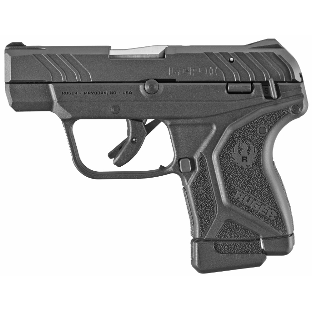 Picture of Ruger LCP II - Double Action Only - Semi-automatic - Polymer Frame Pistol - Sub-Compact - 22LR - 2.75" Barrel - Stainless Steel Barrel - Black Oxide Finish - Black - Integral Fixed Sights - Manual Safety - 10 Rounds - 1 Magazine - Right Hand 13705