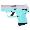 Picture of Ruger LCP II - Talo Edition - Double Action Only - Semi-automatic - Polymer Frame Pistol - Sub-Compact - 22LR - 2.75" Barrel - Stainless Steel Barrel - Silver Slide - Turquoise Cerakote Frame - Integral Fixed Sights - Manual Safety - 10 Rounds - 1  Magazine - Right Hand 13726