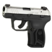 Picture of Ruger LCP MAX - Double Action Only - Semi-automatic - Polymer Frame Pistol - Compact - 380ACP - 2.8" Barrel - Matte Stainless Finish - Black Frame - Tritium Front Sight with White Outline and Drift Adjustable Rear Sight - Integrated Trigger Safety - 10 Rounds - 1 Magazine - Includes Soft Pocket Holster and Magazine Loader 13744