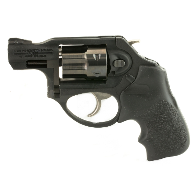 Picture of Ruger LCRx - Double Action - Revolver - Small Frame - 22 WMR - 1.87" Barrel - Stainless Steel - Matte Finish - Black - Hogue Tamer Monogrip - Fixed Front Sight and Replaceable Pinned Ramp Rear Sight - 6 Rounds 05439