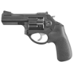 Picture of Ruger LCRx - Double Action - Revolver - Small Frame - 357 Magnum - 3" Barrel - Stainless Steel Barrel - Stainless Steel - Matte Finish - Black - Hogue Tamer Monogrip - Adjustable Black Blade Rear & Ramp Front Sight - 5 Rounds 05444