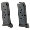 Picture of Ruger Magazine - 380ACP - 6 Rounds - Fits Ruger LCP - with Finger Rest - 2 Pack - Steel - Blued Finish 90643