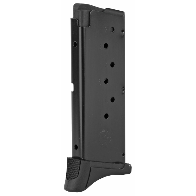 Picture of Ruger Magazine - 380ACP - 7 Rounds - Fits LC380 - with Finger Rest Extension - Steel - Blued Finish 90416