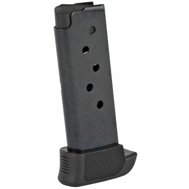 Picture of Ruger Magazine - 380ACP - 7 Rounds - Fits Ruger LCP - Finger Rest - Steel - Blued Finish 90405