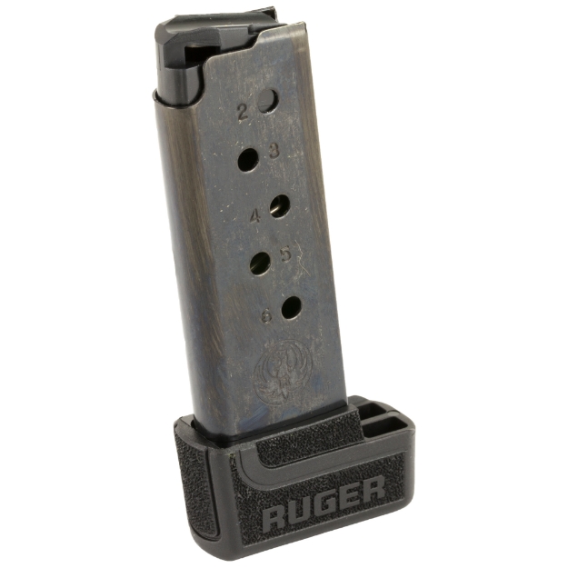 Picture of Ruger Magazine - 380ACP - 7 Rounds - Fits Ruger LCP II - with Extended Floor Plate - Black 90626