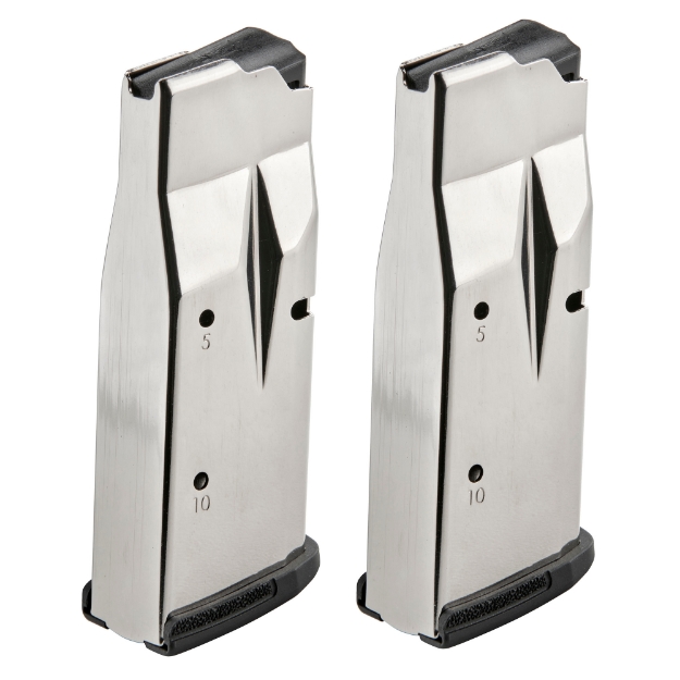 Picture of Ruger Magazine - 9MM - 10 Rounds - Fits Ruger MAX-9 - 2 Pack Steel - Silver 90714