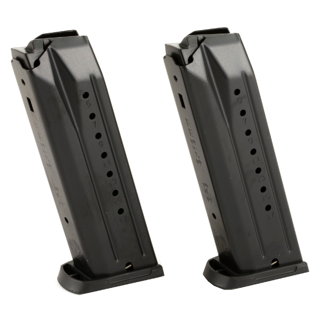 Picture of Ruger Magazine - 9MM - 17 Rounds - Fits SR9,9C & 9E - Steel - Blued Finish - 2 Pack 90449